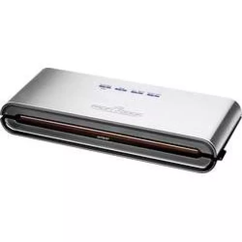 ProfiCook PC-VK 1080 - vakuumēšanas ierīce (plastmasas maisiņiem) - 120 W - nerūsējošais tērauds/melns (501080)