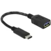 Delock USB adapteris - USB Type-A (siev.) uz 24 kontaktu USB-C (vīr.)
