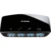 USB centrmezgls D-Link DUB-1340 Melns