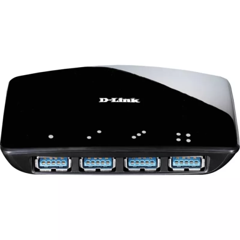 USB centrmezgls D-Link DUB-1340 Melns
