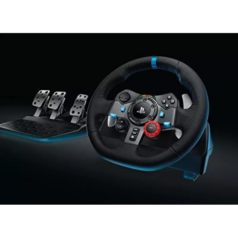 Logitech G G29 stūre + pedāļi Playstation 3,PlayStation 4 analogā USB 2.0 melna
