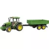 Traktora modelis BRUDER John Deere 5115 M ar pašizgāzēju