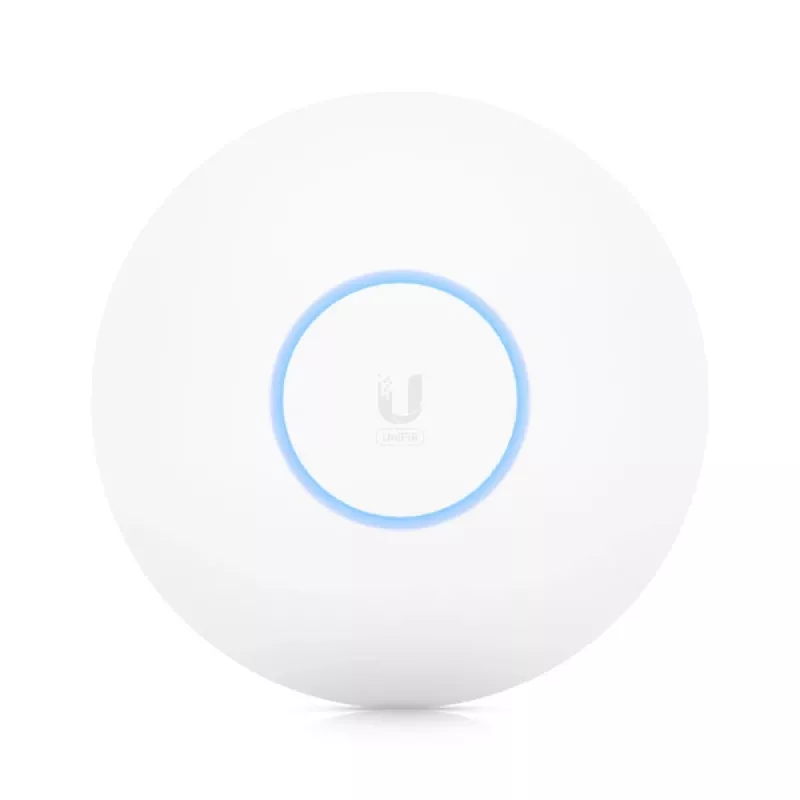 Bezvadu piekļuves punkts UBIQUITI U6‑PRO — Wi‑Fi 6 divjoslu 2.4/5 GHz, PoE, IP54, griestu/sienas, 4800 Mbps (5 GHz), 573.5 Mbps (2.4 GHz)