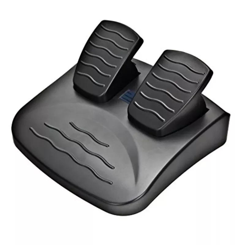 Stūres rats ESPERANZA EG103 spēļu kontrolieris — PC/PS2/PS3, 13 pogas, vibrācija, akselerometrs, melns/sarkans