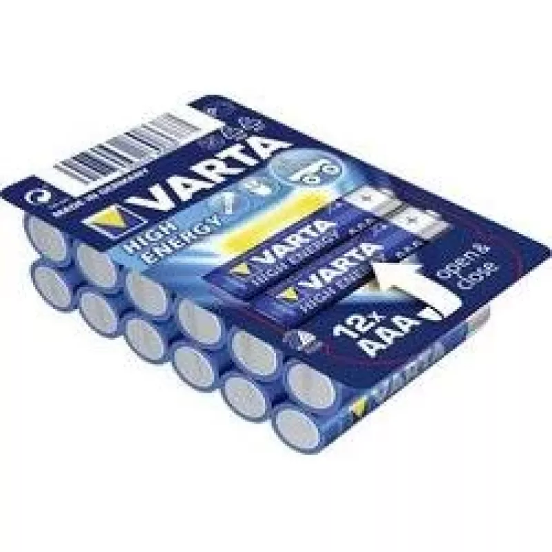 Varta 4903301112 LONGLIFE Jauda AAA baterijas 1.5V 12 Pack