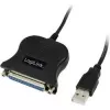 LogiLink UA0054A paralēlais kabelis, melns, 1,8 m