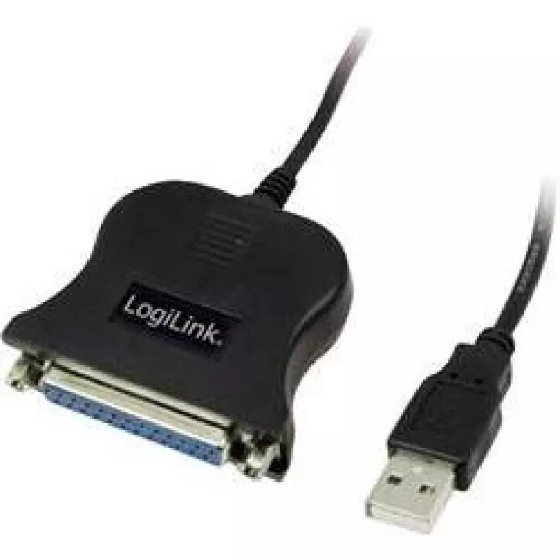LogiLink UA0054A paralēlais kabelis, melns, 1,8 m
