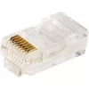 RJ-45 vadu savienotājs LOGILINK MP0002, CAT5e, caurspīdīgs, 100 gab. iepakojumā