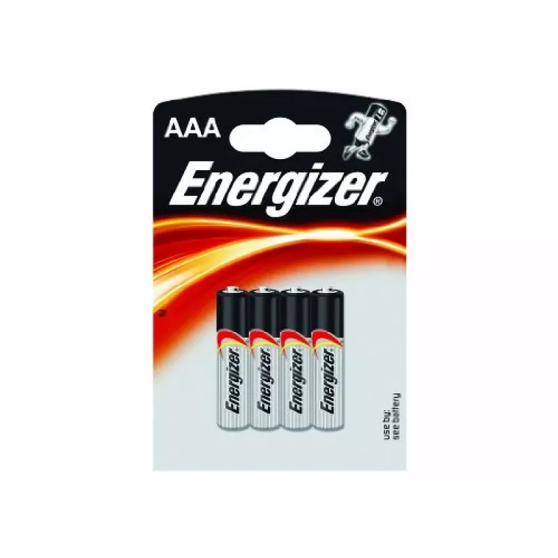 ENERGIZER BATTERY ALKALINE POWER AAA LR03 4 GABALI