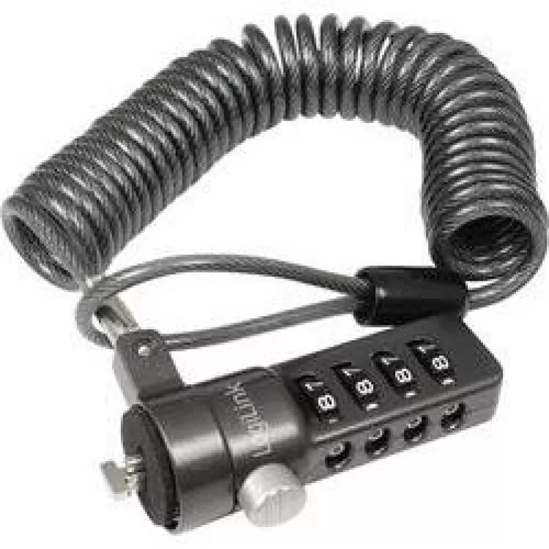 LogiLink NBS004 kabeļa slēdzene melna 1,8 m