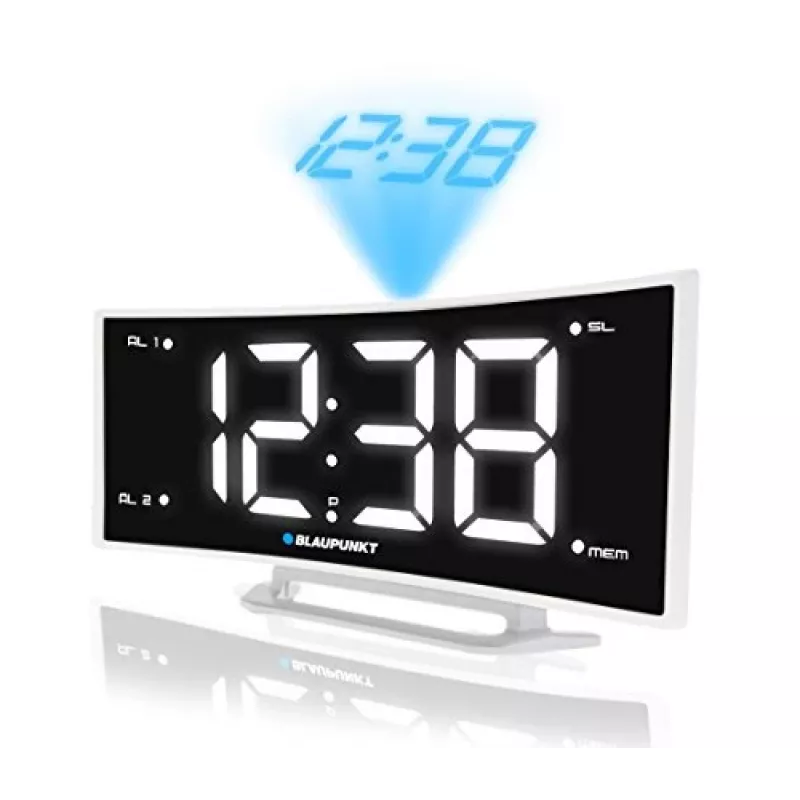 Blaupunkt CRP7WH Uhr Black - White Radio (CRP7WH)