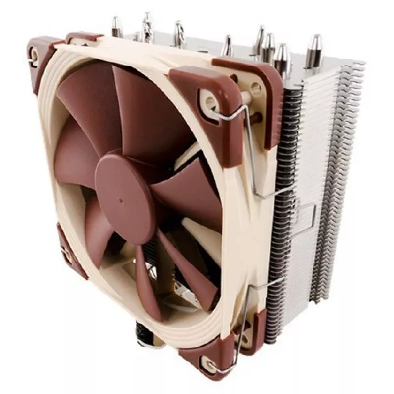 CPU dzesētājs Noctua NH-U12S, 120 mm ventilators, 1500 apgr./min, 93,4 m³/h gaisa plūsma, 22,4 dB, nerūsējošais tērauds, 158×125×71 mm