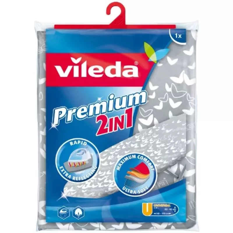 Vileda Premium 2-in-1 gludināmā dēļa pārvalks