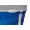 Adler | AD 8051 | Veļas mašīna | Energoefektivitātes klase | Augšas ielāde | Mazgāšanas ietilpība 3 kg | Nenoteikts RPM | Dziļums 37 cm | Platums 38 cm | Balta/Zila