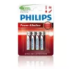 Philips Power Alkaline AAA baterijas, 4 gab. iepakojumā