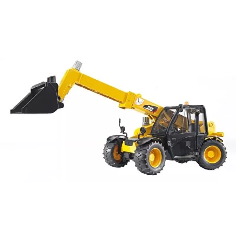 Bruder 02141 Caterpillar Telehandler plastmasas lauksaimniecības celtniecības rotaļlieta