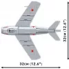 COBI Historical Collection Korejas karš MIG-15 NATO kods Fagot Padomju reaktīvā lidmašīna