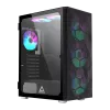 MONTECH X3 X3MESH-BK MIDI Tower korpuss melns siets PC korpusi