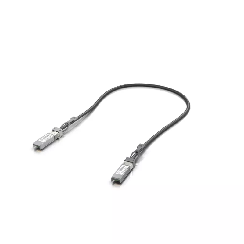 Ubiquiti UACC-DAC-SFP28-0.5M InfiniBand/optiskās šķiedras kabelis melns