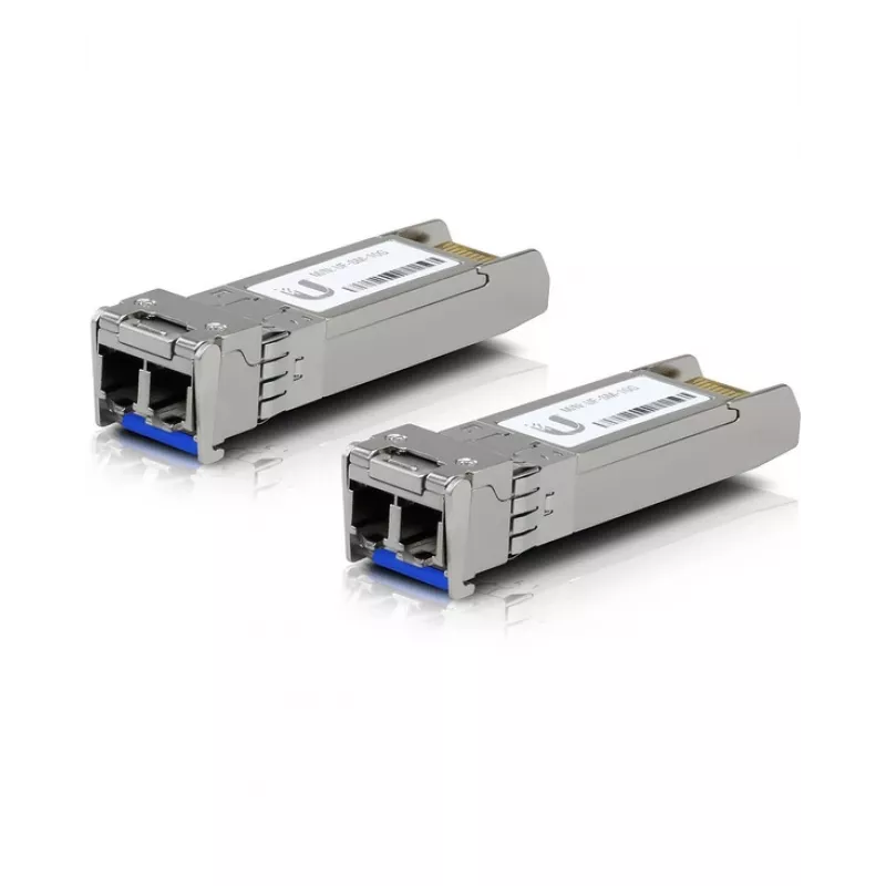 SFP+ šķiedras raiduztvērējs Ubiquiti UACC-OM-SM-10G-D-2 10 Gbps 1310 nm LC vienmodīgs 10 km (2 gab.)