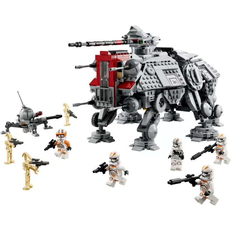 LEGO Star Wars: at-TE Walker komplekts ar droīdu figūrām (75337)