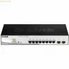 D-Link DGS-1210-10P Pārvaldāms L2 Gigabitu Ethernet (10/100/1000) Power over Ethernet (PoE) 1U Melns