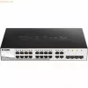 D-Link DGS-1210-16 Pārvaldāms L2 Gigabit Ethernet (10/100/1000) Melns