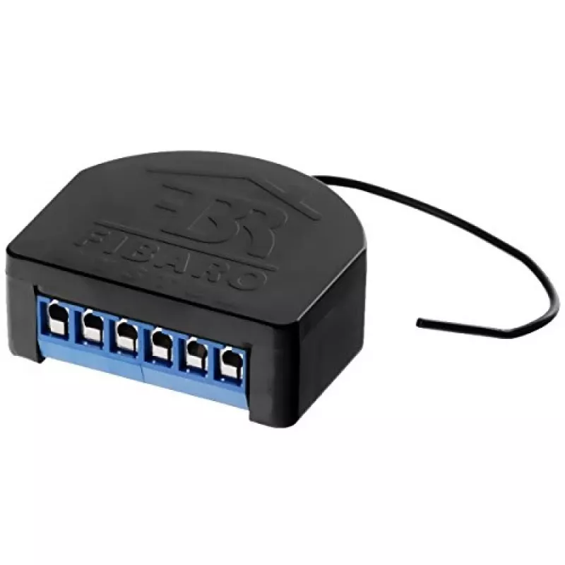 Fibaro Dimmer 2 FGD-212 Z-Wave gaismas regulēšanas modulis, melns