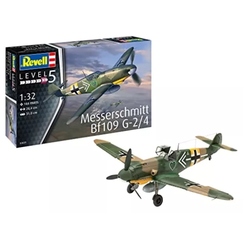 Plastmasas modelis Messerschmitt BF 109G-2/4 1/32