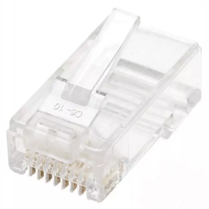 Intellinet 502375 vadu savienotājs RJ-45 Caurspīdīgs
