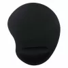 Peļu paliktnis GEMBIRD MP-ERGO-01, putu plaukstas balsts, 240×200 mm, 4 mm biezums, melns
