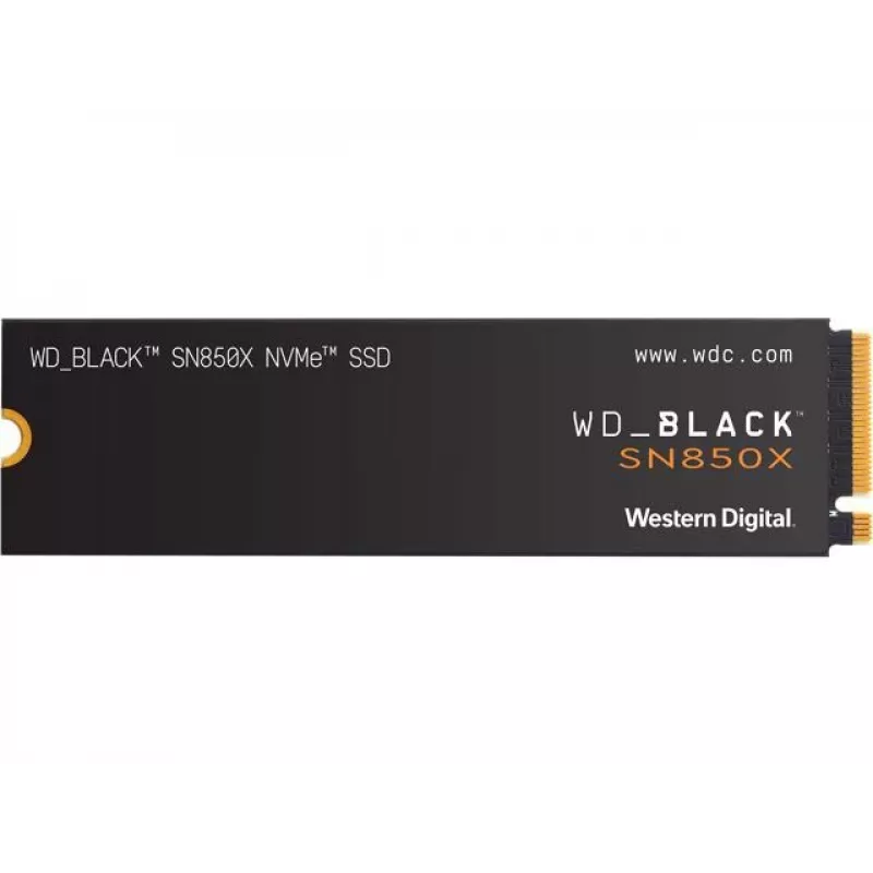 WD Melns SN850X 2TB SSD M.2 2280 NVME PCI-E Gen4 cietvielu disks (WDS200T2X0E)