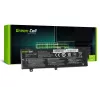 Baterija zaļa Cell LE118 Lenovo Ideapad 310-15 (7,6 V, 3500 mAh, 4 elementi, LiPo, melna)
