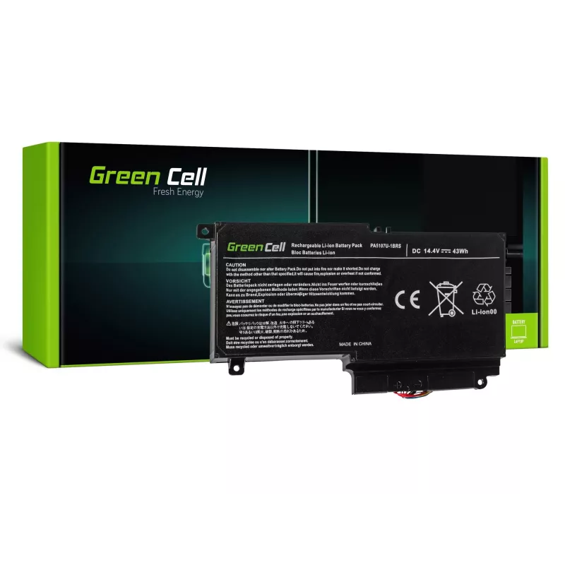 Akumulators zaļa Cell TS51 Toshiba Satellite L50-A L50-A-1EK L50-A-19N P50-A S50-A