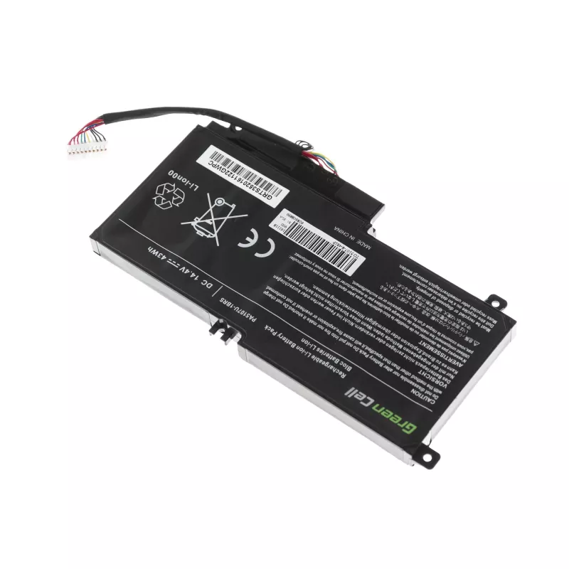 Akumulators zaļa Cell TS51 Toshiba Satellite L50-A L50-A-1EK L50-A-19N P50-A S50-A