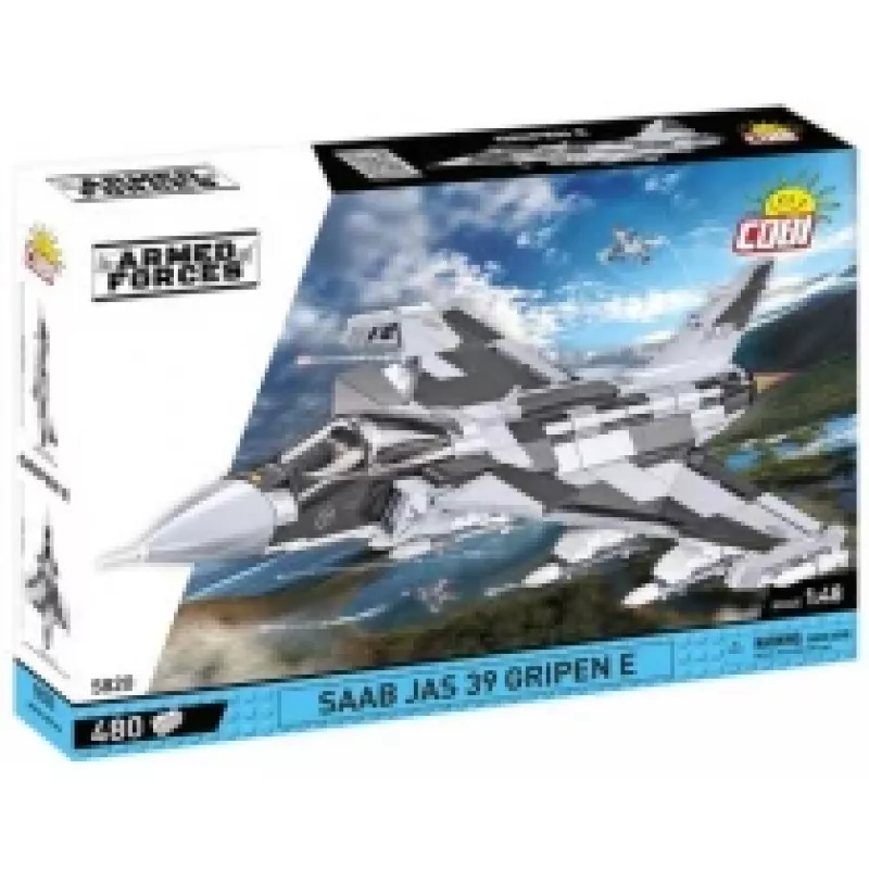 Bricks Armed Forces SAAB Jas 39 Gripen E 480 bloki