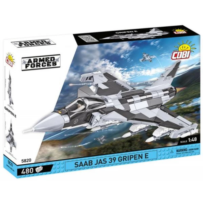 Bricks Armed Forces SAAB Jas 39 Gripen E 480 bloki