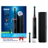 Oral-B Pro 3 3500 pieaugušo rotējošā zobu suka melnā krāsā