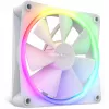 NZXT korpusa ventilators F120 RGB 120 mm balts, 4 kontaktu, 1800 RPM, 50.18 CFM, 18 gaismas diodes