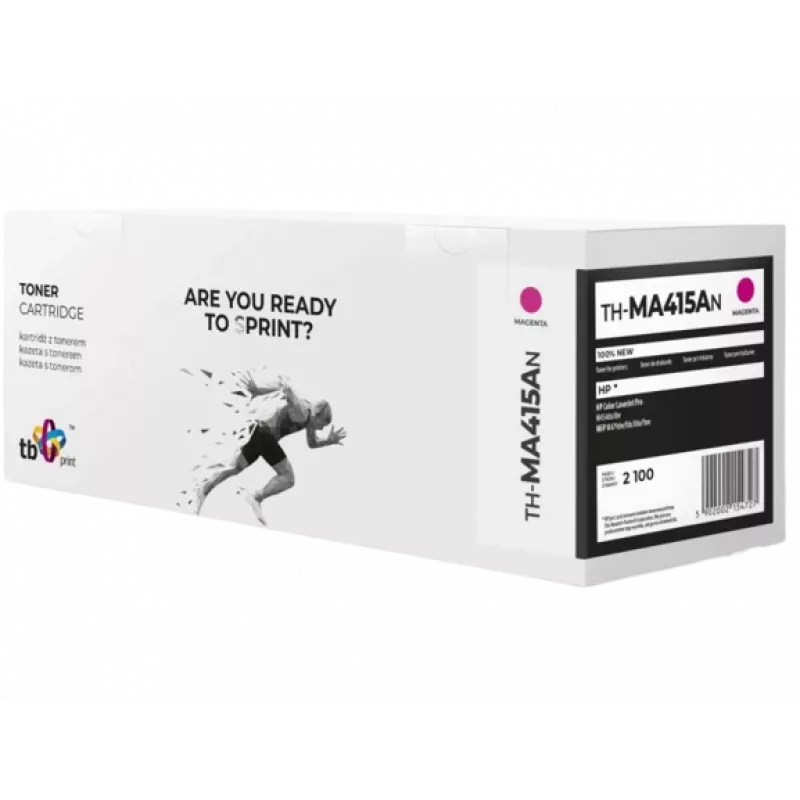 Toners priekš HP Color LJ Pro W2033A TH-MA415AN 100% jauns fuksīns