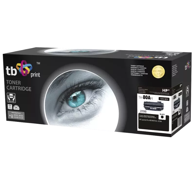 Toner TB saderīga ar HP CF280A, Bk,2 700s,100% jauna