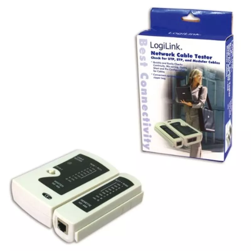 Kabeļu testētājs, LogiLink WZ0010, tīkla kabeļu testēšanas instruments