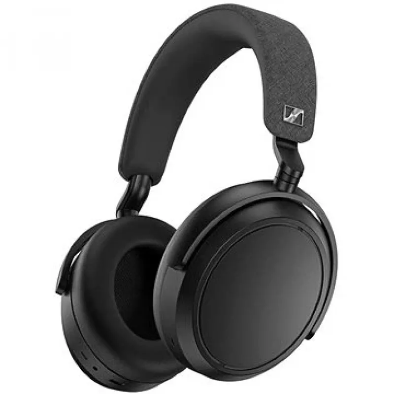 SENNHEISER Momentum 4 Wireless Bluetooth trokšņus slāpējošās austiņas – melnas