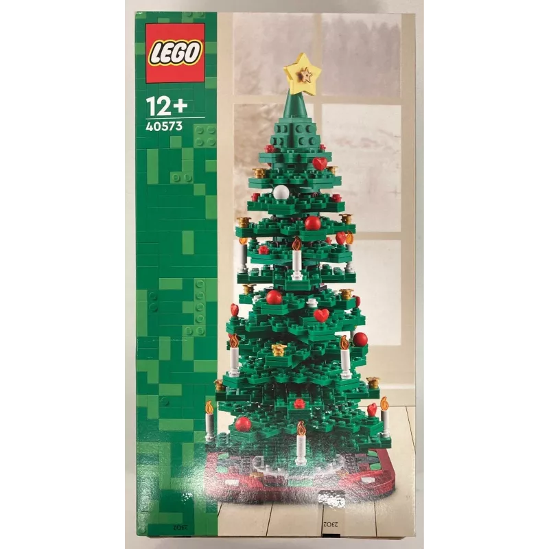 LEGO Ziemassvētku eglītes komplekts 40573 – sezonas dekoratīvais modelis, dekoratīva mini būve