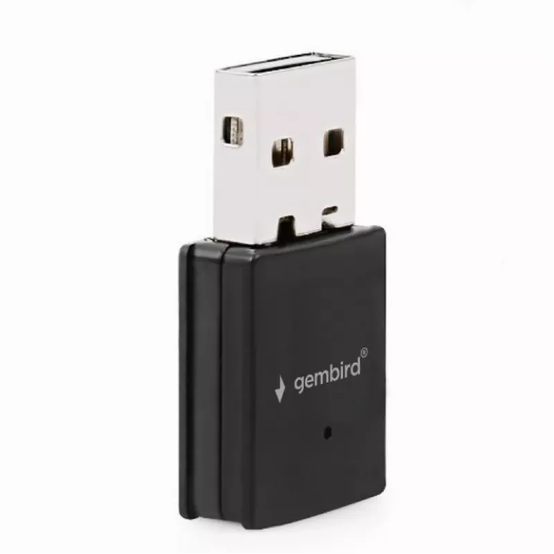 USB 2.0 Wi-Fi adapteris Gembird WNP-UA300-01 — RTL8192EU, 2,4 GHz, 802.11b/g/n, 300 Mb/s
