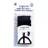 Kabeļu uzmava LogiLink KAB0006 Melna