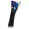 Kabeļu uzmava LogiLink KAB0006 Melna