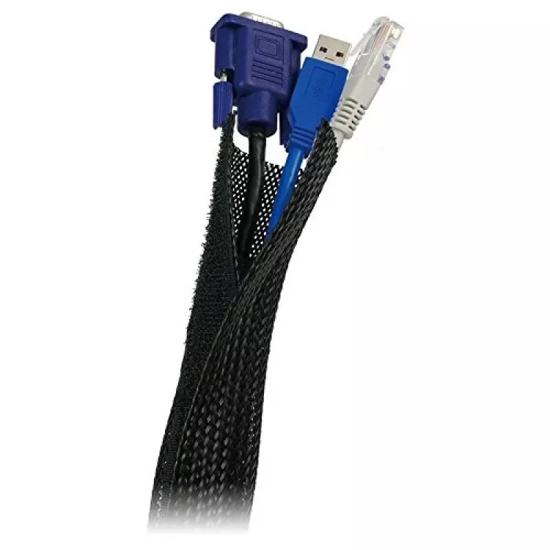 Kabeļu uzmava LogiLink KAB0006 Melna