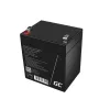 UPS akumulators zaļa Cell AGM44 — 12 V 4,5 Ah Svina-skābes akumulators (VRLA), 101×70×90 mm, 1,35 kg, melns