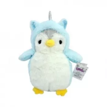 Plīša rotaļlieta TULILO Mascot Roman pingvīns zils 20 cm mīkstā rotaļlieta, modelis 9187